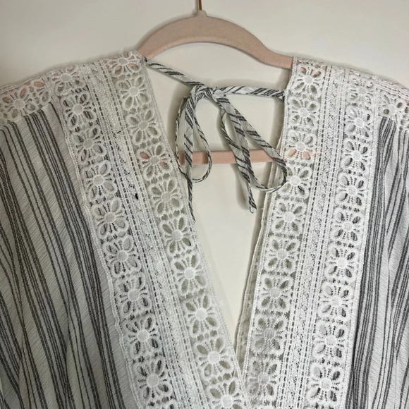 Maverick the Collection Striped romper | size M | NWT - Picture 4 of 4